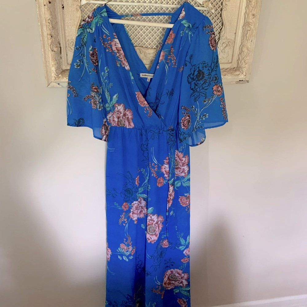 Blue Floral Jumpsuit 💙